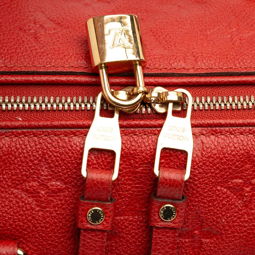 Pre-Loved Louis Vuitton Monogram Empreinte Speedy Bandouliere 25 - Picture 7 of 11